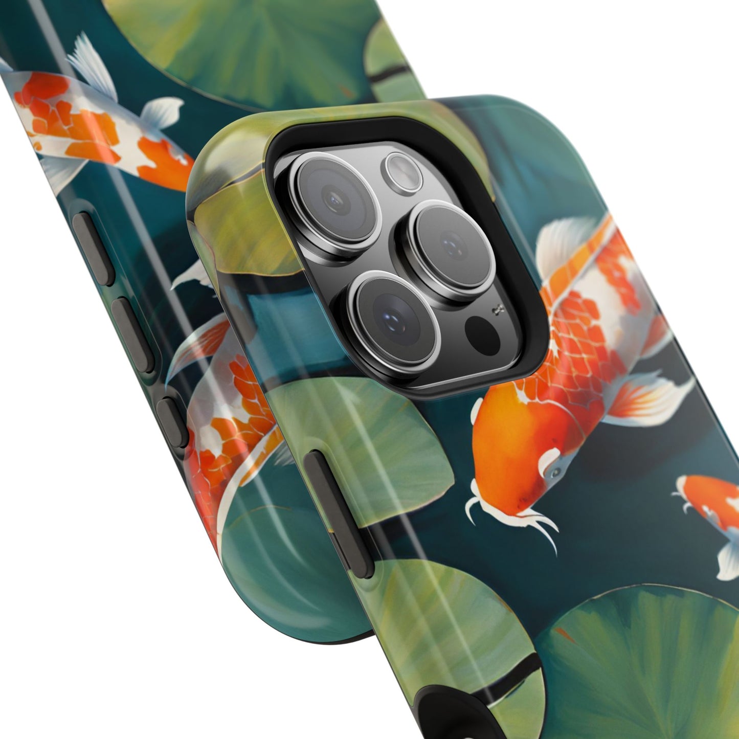 Phone Cases - Japan Fish in a Pond Design