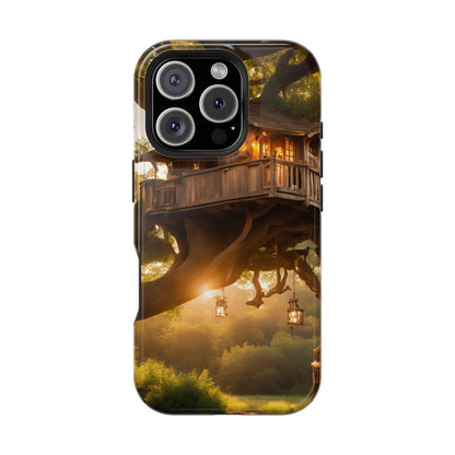 Magnetic Tough Case - Enchanted Treehouse Design for Nature Lovers