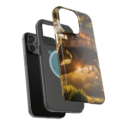 Magnetic Tough Case - Enchanted Treehouse Design for Nature Lovers