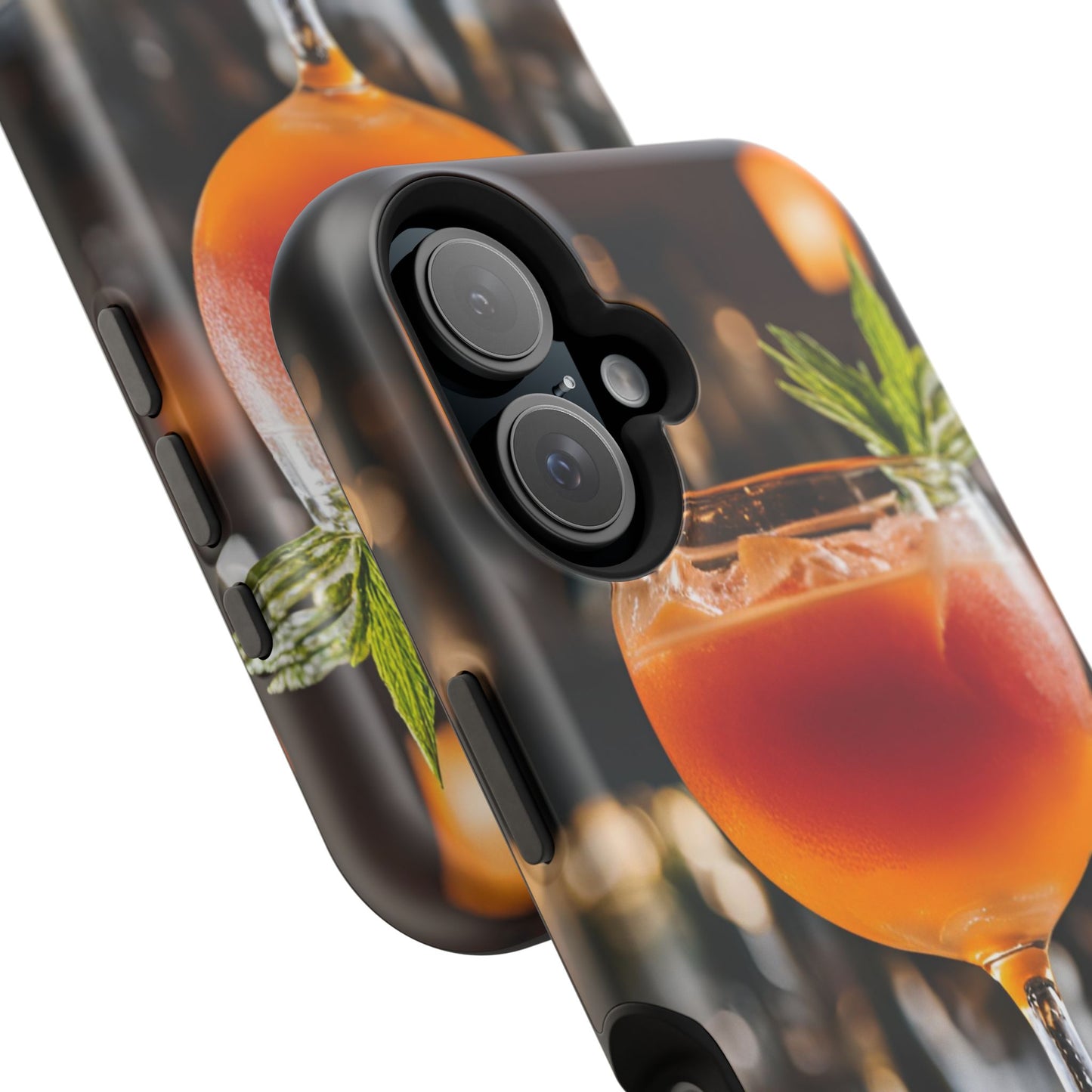 Cocktail-Themed iPhone Case, Perfect Gift for Mixology Lovers, Stylish Phone