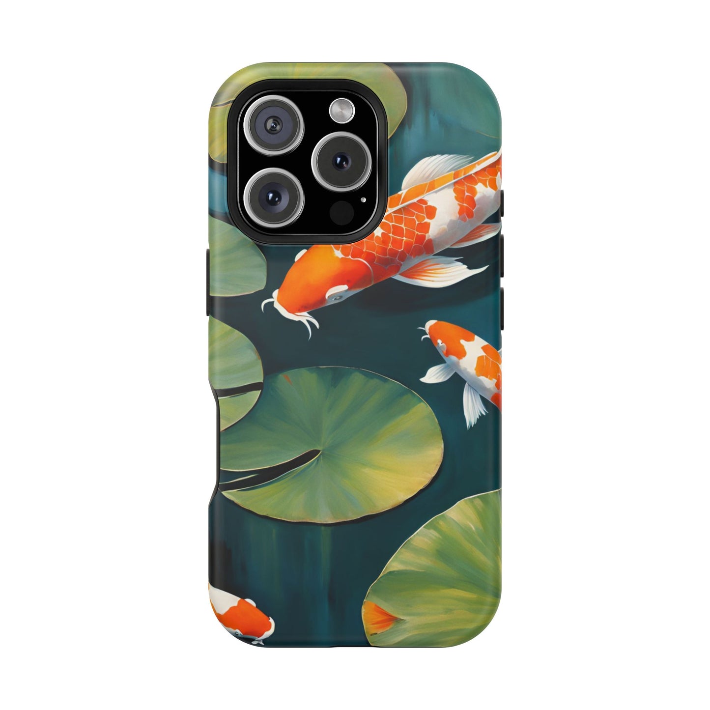 Phone Cases - Japan Fish in a Pond Design