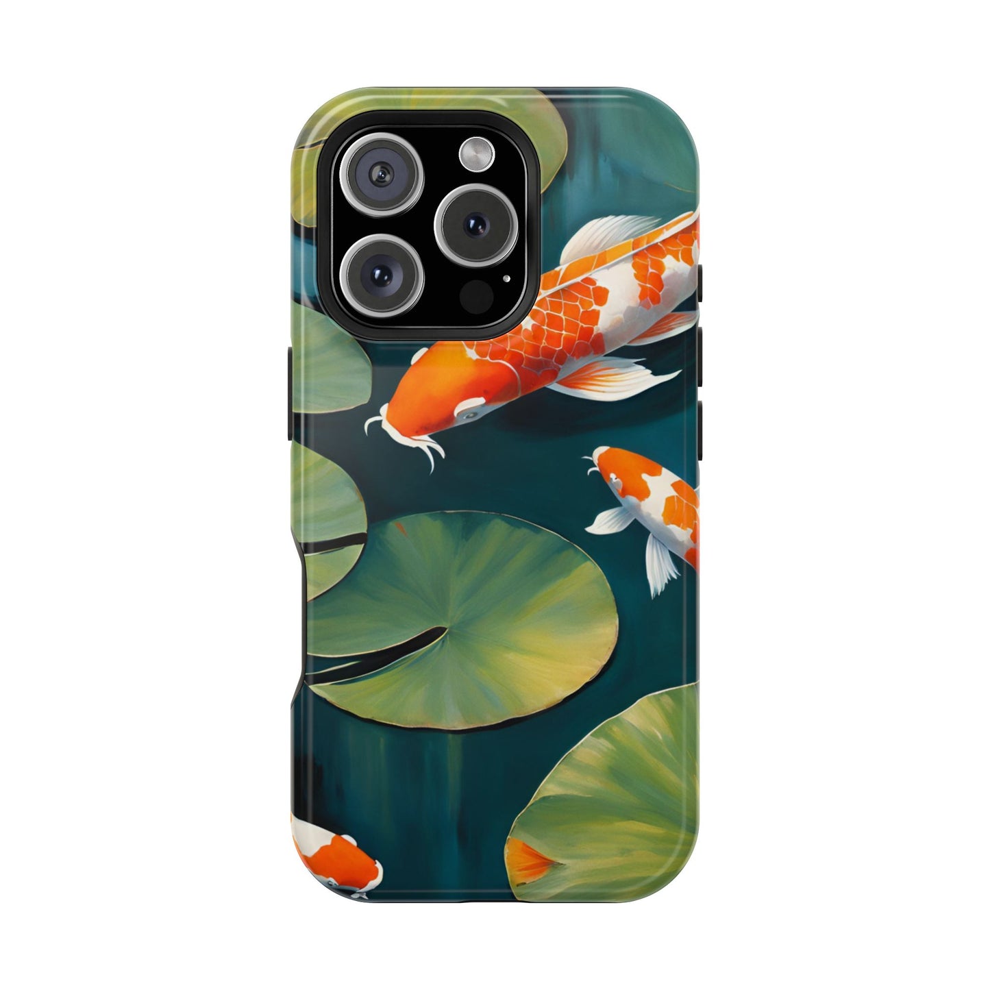 Phone Cases - Japan Fish in a Pond Design