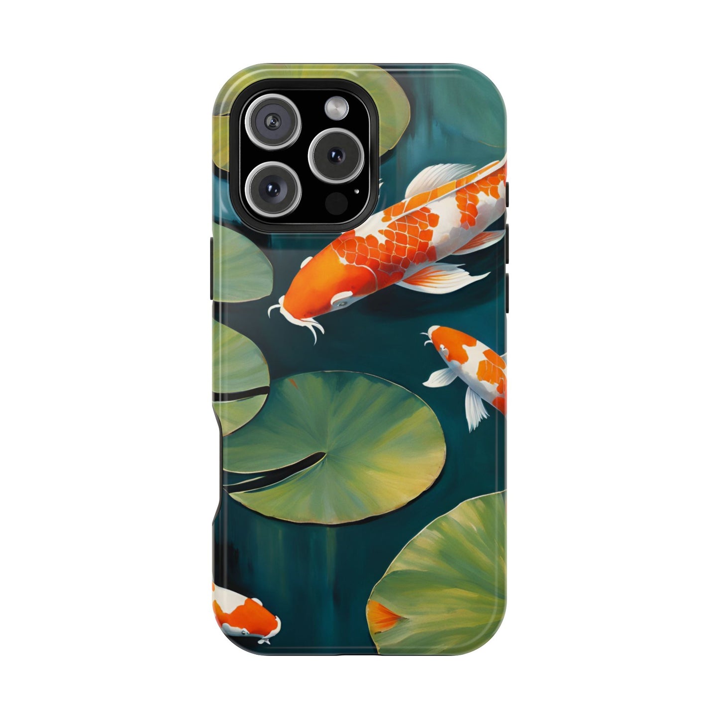 Phone Cases - Japan Fish in a Pond Design