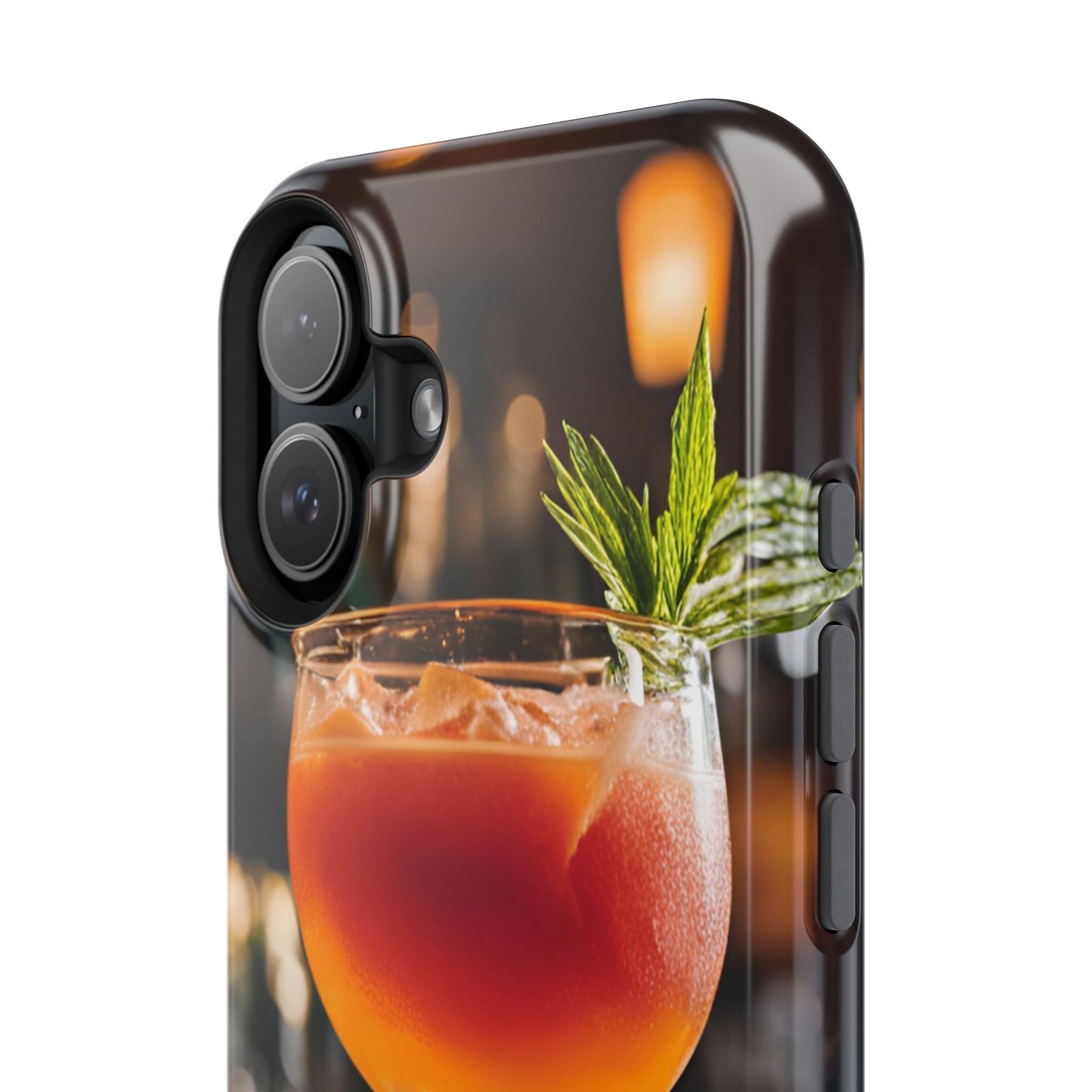 Cocktail-Themed iPhone Case, Perfect Gift for Mixology Lovers, Stylish Phone