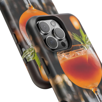 Cocktail-Themed iPhone Case, Perfect Gift for Mixology Lovers, Stylish Phone