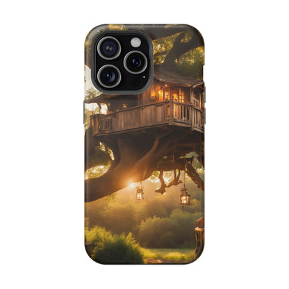 Magnetic Tough Case - Enchanted Treehouse Design for Nature Lovers