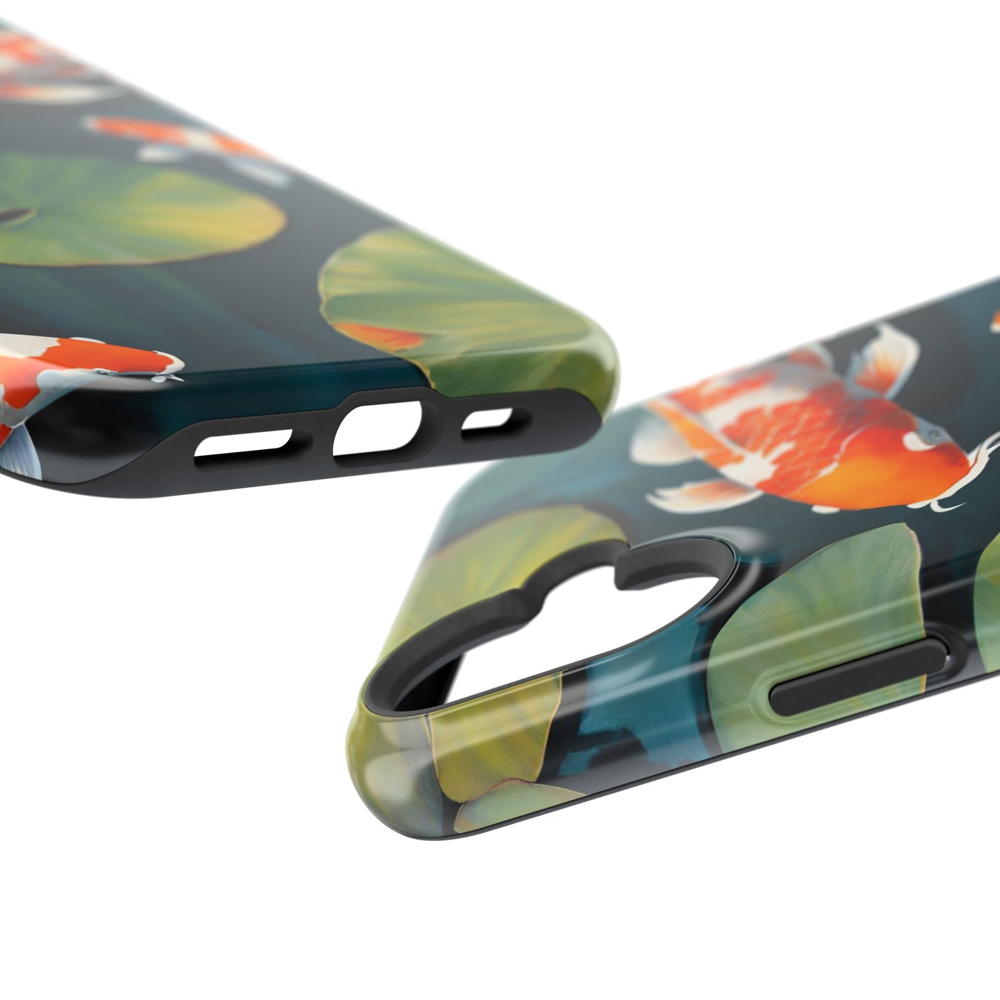 Phone Cases - Japan Fish in a Pond Design