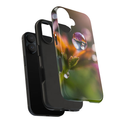 Nature-Inspired Tough Phone Case with Floral Design