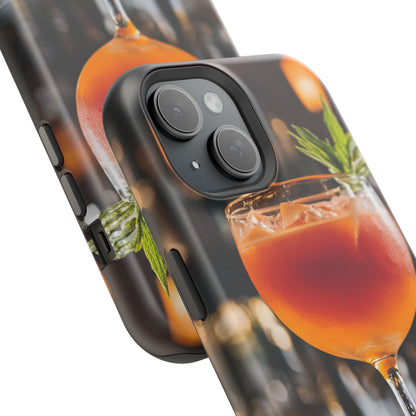 Cocktail-Themed iPhone Case, Perfect Gift for Mixology Lovers, Stylish Phone