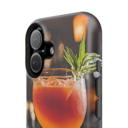 Cocktail-Themed iPhone Case, Perfect Gift for Mixology Lovers, Stylish Phone