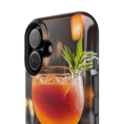 Cocktail-Themed iPhone Case, Perfect Gift for Mixology Lovers, Stylish Phone