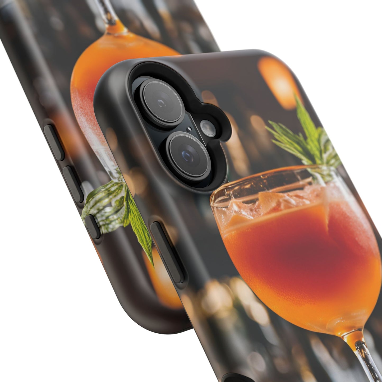 Cocktail-Themed iPhone Case, Perfect Gift for Mixology Lovers, Stylish Phone