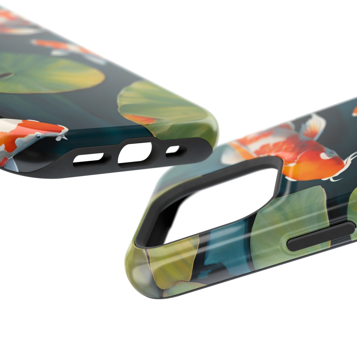 Phone Cases - Japan Fish in a Pond Design