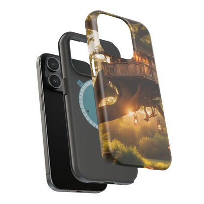 Magnetic Tough Case - Enchanted Treehouse Design for Nature Lovers