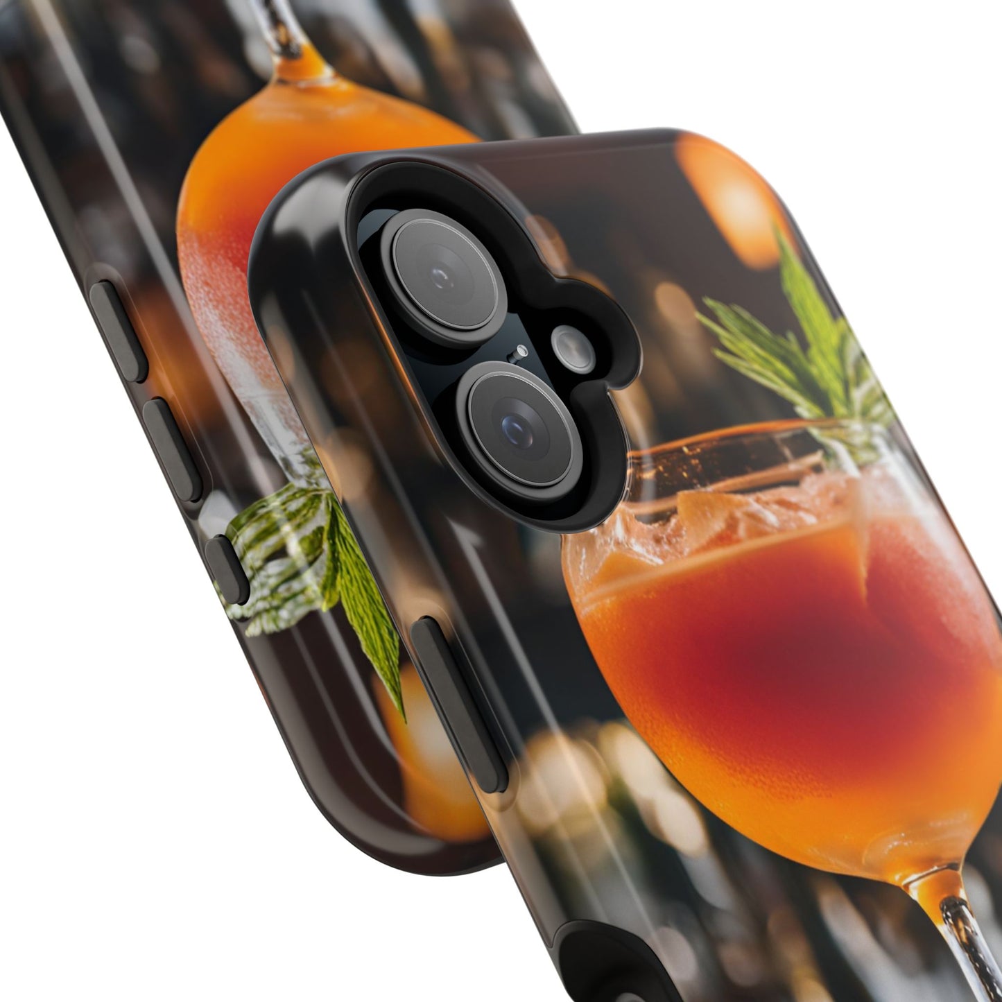 Cocktail-Themed iPhone Case, Perfect Gift for Mixology Lovers, Stylish Phone