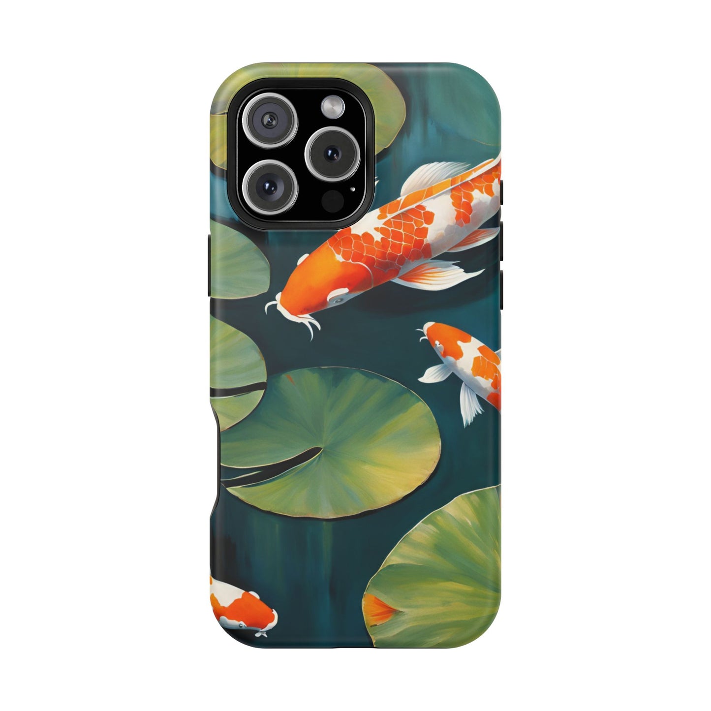 Phone Cases - Japan Fish in a Pond Design