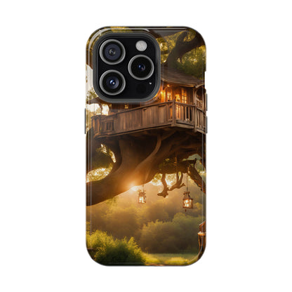 Magnetic Tough Case - Enchanted Treehouse Design for Nature Lovers