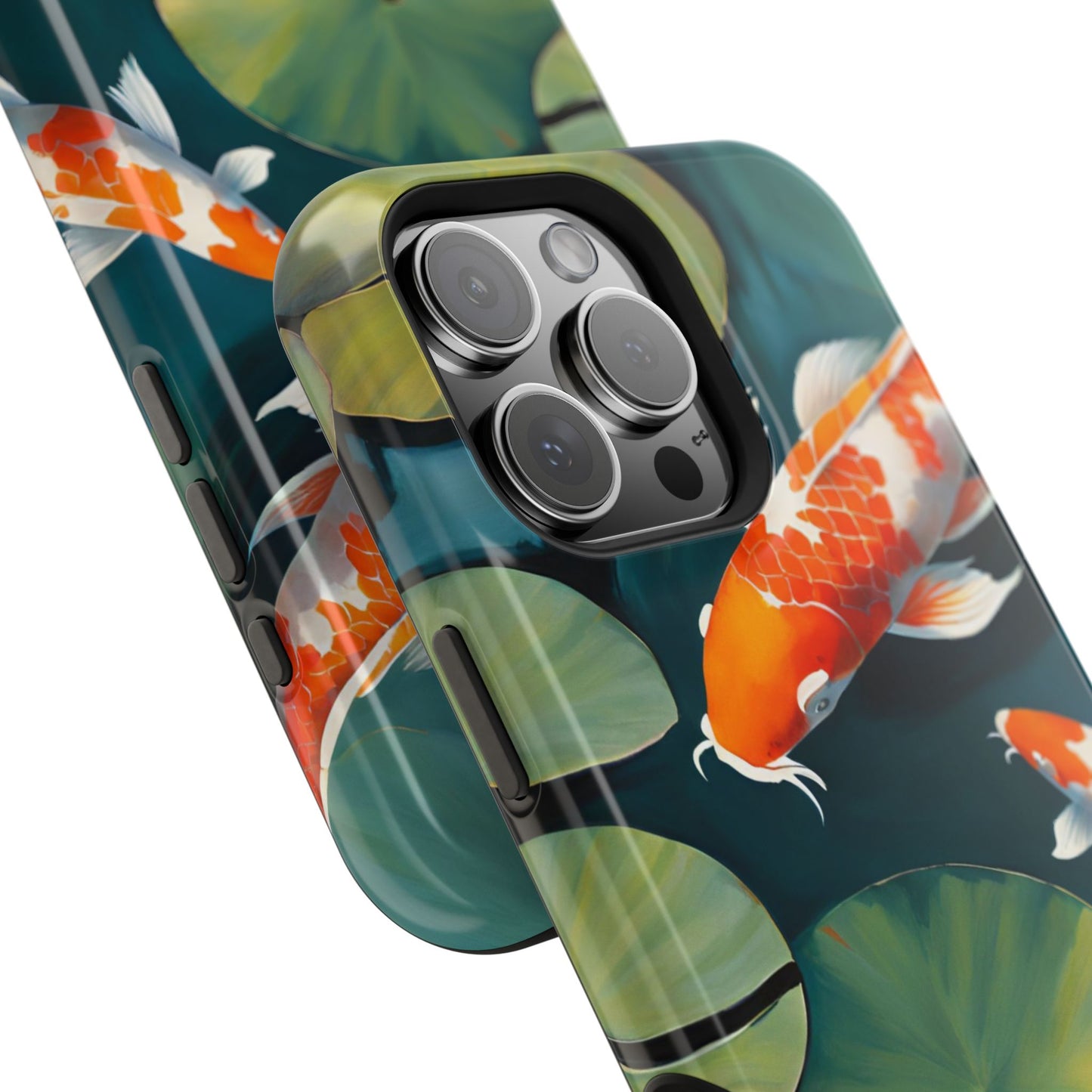 Phone Cases - Japan Fish in a Pond Design