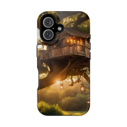 Magnetic Tough Case - Enchanted Treehouse Design for Nature Lovers