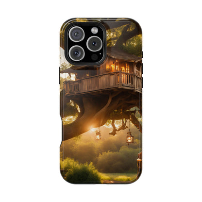 Magnetic Tough Case - Enchanted Treehouse Design for Nature Lovers