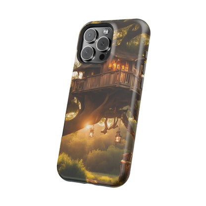 Magnetic Tough Case - Enchanted Treehouse Design for Nature Lovers