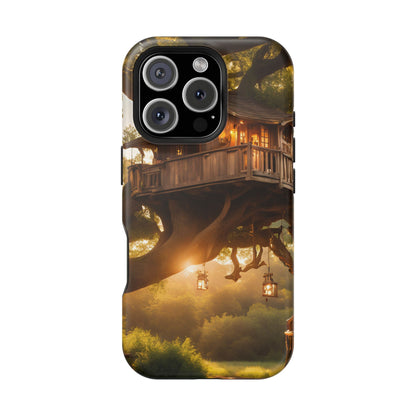 Magnetic Tough Case - Enchanted Treehouse Design for Nature Lovers