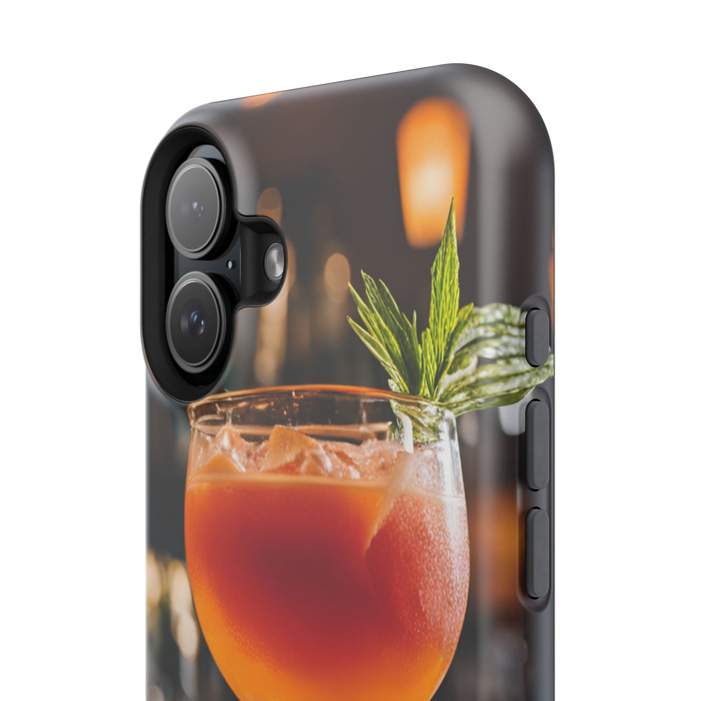 Cocktail-Themed iPhone Case, Perfect Gift for Mixology Lovers, Stylish Phone