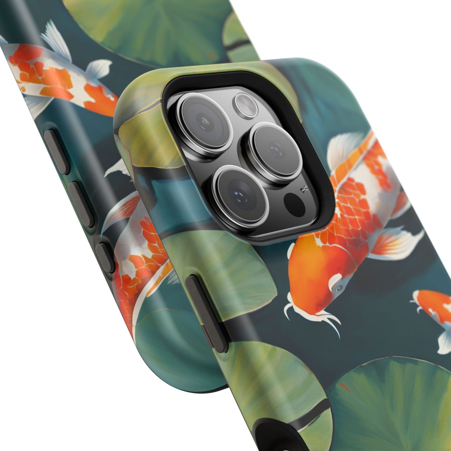 Phone Cases - Japan Fish in a Pond Design