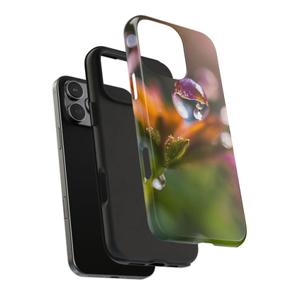 Nature-Inspired Tough Phone Case with Floral Design