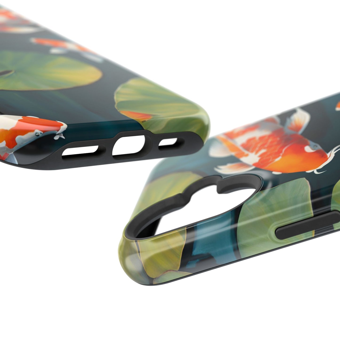 Phone Cases - Japan Fish in a Pond Design